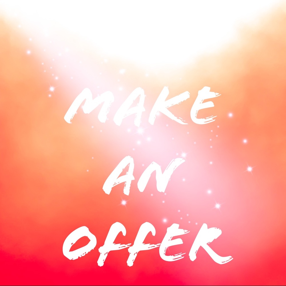 Reasonable offers accepted!